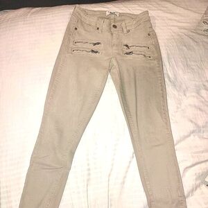 Paige Jeans with zipper detail